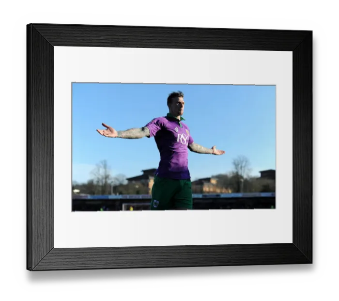 Framed Print : Aden Flint's Thriller: Unforgettable Goal Secures Bristol City's Victory Over Crawley Town (March 7, 2015)