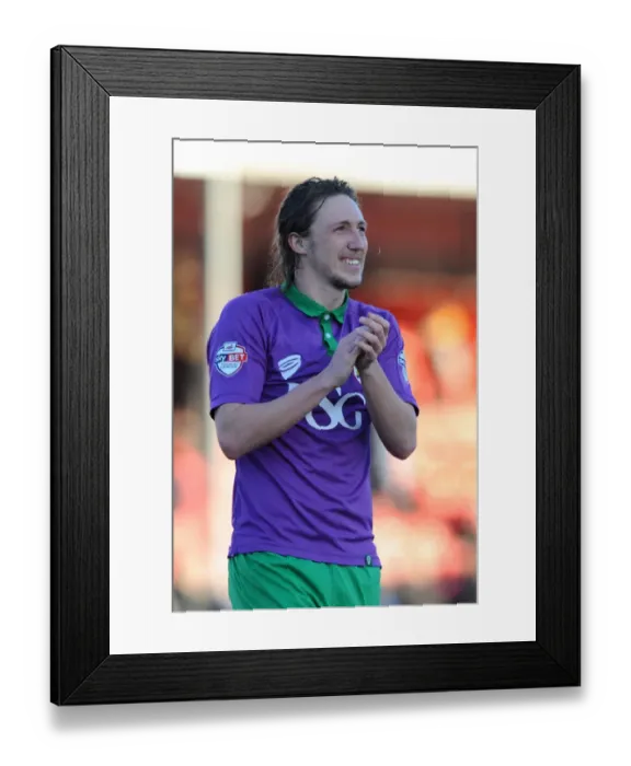 Framed Print : Bristol City's Luke Ayling in Action at Crawley Town's Broadfield Stadium, 07-03-2015 Framed Print : Bristol City's Luke Ayling in Action at Crawley Town's Broadfield Stadium, 07-03-2015