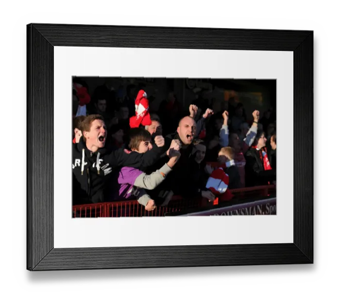 Framed Print : Bristol City Celebrate Luke Ayling's Winning Goal Against Crawley Town, March 7, 2015 Framed Print : Bristol City Celebrate Luke Ayling's Winning Goal Against Crawley Town, March 7, 2015