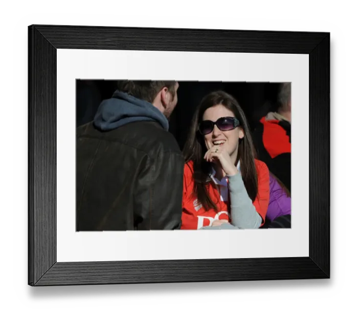 Framed Print : A Sea of Passion: Bristol City Fans Unwavering Support at Crawley Town (Sky Bet League One, March 7, 2015)