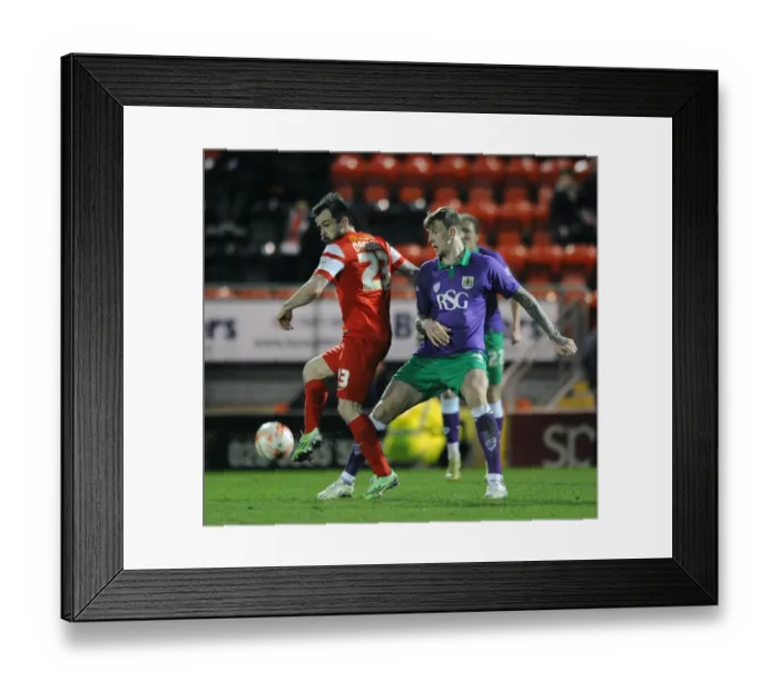 Framed Print : Aden Flint vs. Chris Dagnall: Intense Battle for the Ball in Leyton Orient vs. Bristol City Football Match, Sky Bet League One Framed Print : Aden Flint vs. Chris Dagnall: Intense Battle for the Ball in Leyton Orient vs. Bristol City Football Match, Sky Bet League One