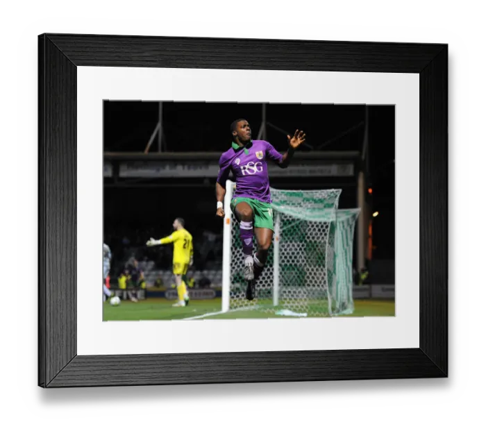 Framed Print : Agard's Thrilling Goal: Bristol City's Triumph at Huish Park vs. Yeovil Town (Sky Bet League One, March 10, 2015) Framed Print : Agard's Thrilling Goal: Bristol City's Triumph at Huish Park vs. Yeovil Town (Sky Bet League One, March 10, 2015)