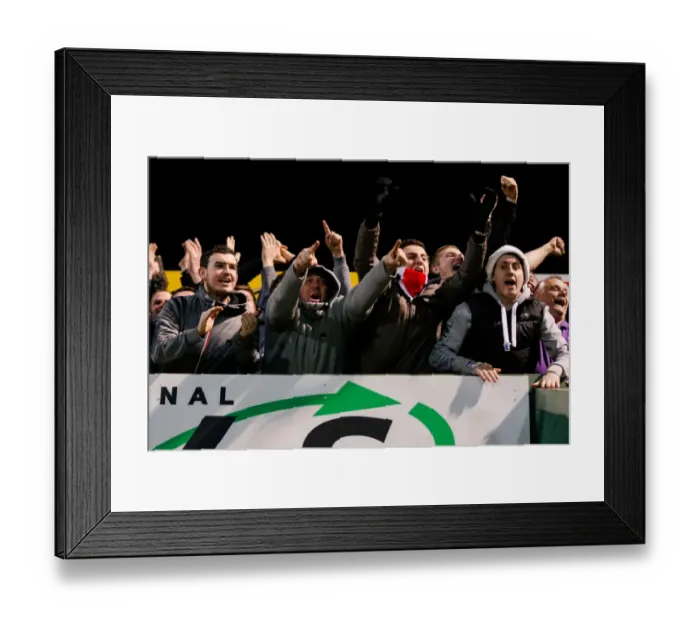 Framed Print : Bristol City Fans Go Wild: Kieran Agard Scores the Opener Against Yeovil Town Framed Print : Bristol City Fans Go Wild: Kieran Agard Scores the Opener Against Yeovil Town