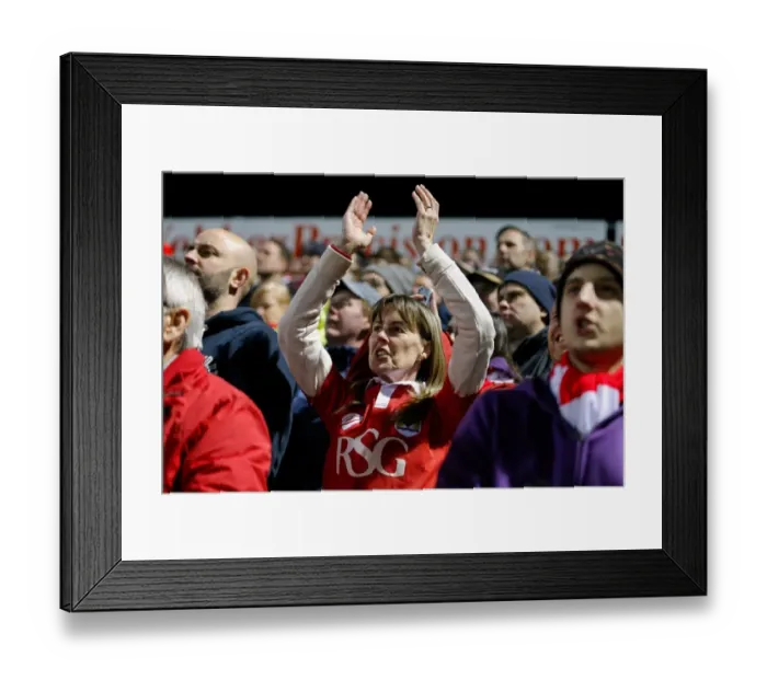 Framed Print : Bristol City Celebrate Kieran Agard's Goal Against Yeovil Town, 10 March 2015 Framed Print : Bristol City Celebrate Kieran Agard's Goal Against Yeovil Town, 10 March 2015