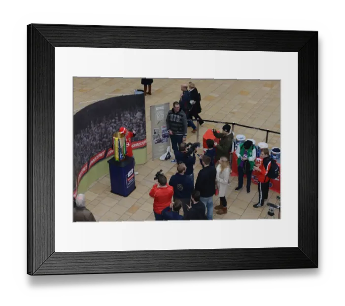 Framed Print : Bristol City vs Cabot Circus: The Rivalry at the Shopping Center - Johnstones Paint Trophy Framed Print : Bristol City vs Cabot Circus: The Rivalry at the Shopping Center - Johnstones Paint Trophy