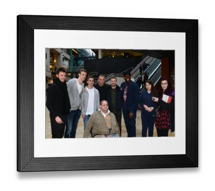 Framed Print : Bristol City vs Cabot Circus: Johnstones Paint Trophy Clash at the Heart of the City