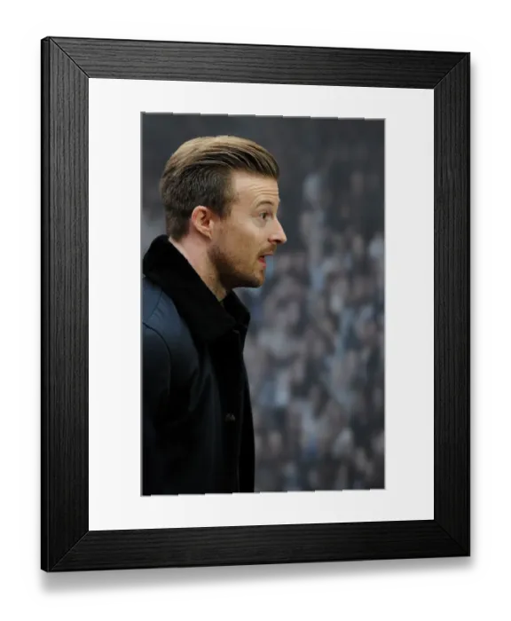 Framed Print : Wade Elliott of Bristol City Being Interviewed at Cabot Circus during JPT Match Framed Print : Wade Elliott of Bristol City Being Interviewed at Cabot Circus during JPT Match