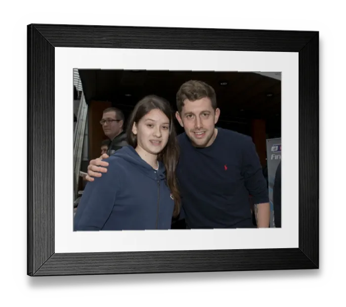 Framed Print : Bristol City FC: Frank Fielding Celebrates with Fans at Cabot Circus after JPT Victory Framed Print : Bristol City FC: Frank Fielding Celebrates with Fans at Cabot Circus after JPT Victory