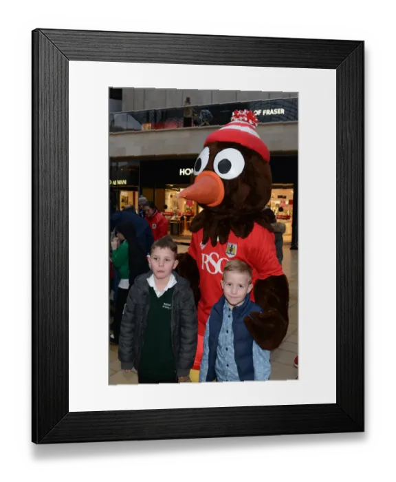 Framed Print : Bristol City Fans Celebrate at Cabot Circus with Scrumpy after JPT Victory, 2015 Framed Print : Bristol City Fans Celebrate at Cabot Circus with Scrumpy after JPT Victory, 2015