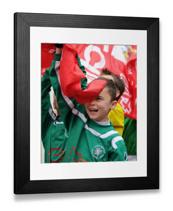 Framed Print : Bristol City vs Gillingham: Flag Bearer at Ashton Gate Stadium - Sky Bet League One Match Framed Print : Bristol City vs Gillingham: Flag Bearer at Ashton Gate Stadium - Sky Bet League One Match