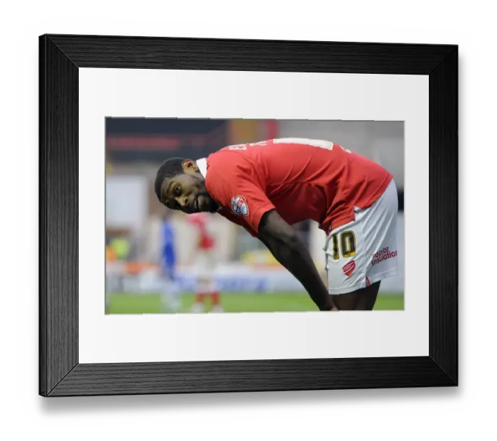 Framed Print : Reaction of Jay Emmanuel-Thomas as Luke Freeman Fires Over - Bristol City vs Gillingham, Sky Bet League One, Ashton Gate Framed Print : Reaction of Jay Emmanuel-Thomas as Luke Freeman Fires Over - Bristol City vs Gillingham, Sky Bet League One, Ashton Gate