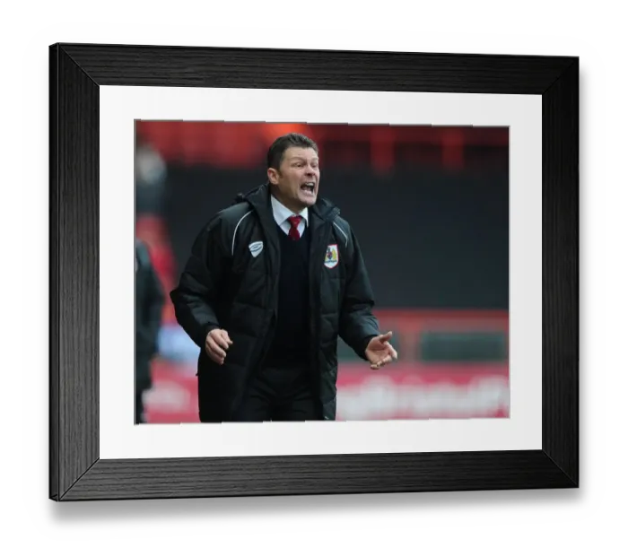 Framed Print : Steve Cotterill Leads Bristol City in Sky Bet League One Match Against Gillingham, March 14, 2015 Framed Print : Steve Cotterill Leads Bristol City in Sky Bet League One Match Against Gillingham, March 14, 2015