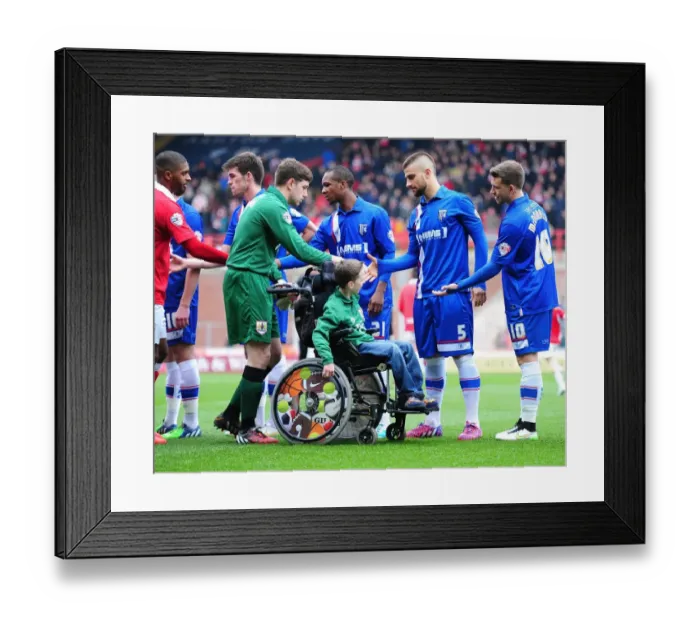 Framed Print : Bristol City vs Gillingham: Sky Bet League One Clash at Ashton Gate - March 14, 2015