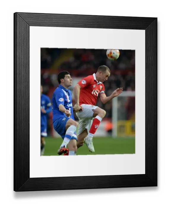 Framed Print : Aaron Wilbraham's Flick: Brilliant Moment from Bristol City vs. Gillingham (Sky Bet League One, 14 / 03 / 2015) Framed Print : Aaron Wilbraham's Flick: Brilliant Moment from Bristol City vs. Gillingham (Sky Bet League One, 14 / 03 / 2015)