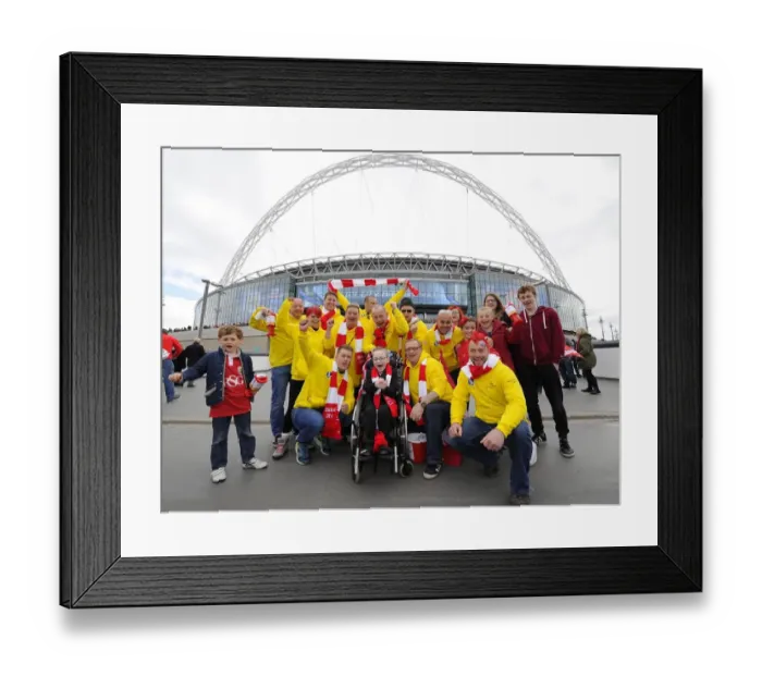 Framed Print : Bristol City FC Fans Epic Journey: Johnstone's Paint Trophy Final at Wembley Framed Print : Bristol City FC Fans Epic Journey: Johnstone's Paint Trophy Final at Wembley