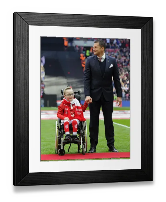 Framed Print : Bristol City FC: Steve Cotterill and Oskar Pycroft Celebrate Johnstone's Paint Trophy Victory at Wembley Stadium (Bristol City v Walsall, 2015) Framed Print : Bristol City FC: Steve Cotterill and Oskar Pycroft Celebrate Johnstone's Paint Trophy Victory at Wembley Stadium (Bristol City v Walsall, 2015)