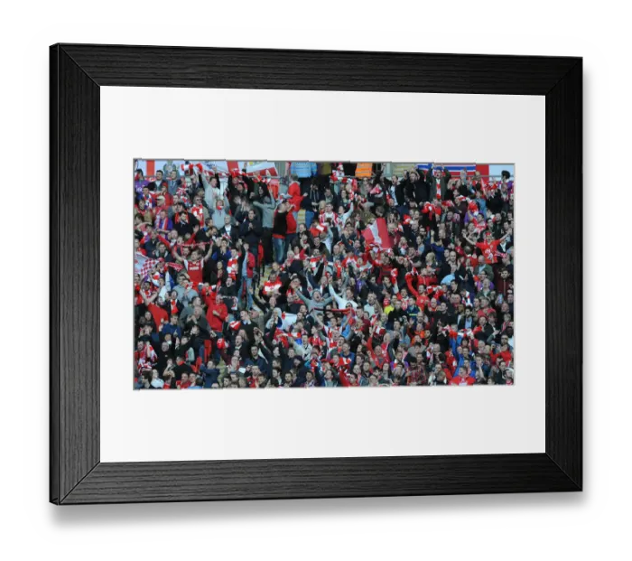 Framed Print : Bristol City FC: Aden Flint's Goal Celebration at Wembley Stadium, Johnstone's Paint Trophy Final vs Walsall Framed Print : Bristol City FC: Aden Flint's Goal Celebration at Wembley Stadium, Johnstone's Paint Trophy Final vs Walsall