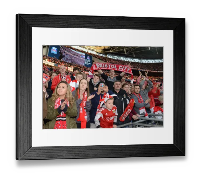 Framed Print : Bristol City FC: Celebrating Johnstone Paint Trophy Victory at Wembley Framed Print : Bristol City FC: Celebrating Johnstone Paint Trophy Victory at Wembley