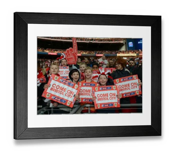 Framed Print : Bristol City FC: Triumphant Fans Celebrate at Wembley after Winning Johnstone Paint Trophy vs Walsall (22 / 03 / 2015) Framed Print : Bristol City FC: Triumphant Fans Celebrate at Wembley after Winning Johnstone Paint Trophy vs Walsall (22 / 03 / 2015)