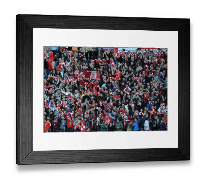Framed Print : Triumphant Moment: Bristol City FC Wins Johnstone's Paint Trophy at Wembley Stadium (2015) Framed Print : Triumphant Moment: Bristol City FC Wins Johnstone's Paint Trophy at Wembley Stadium (2015)
