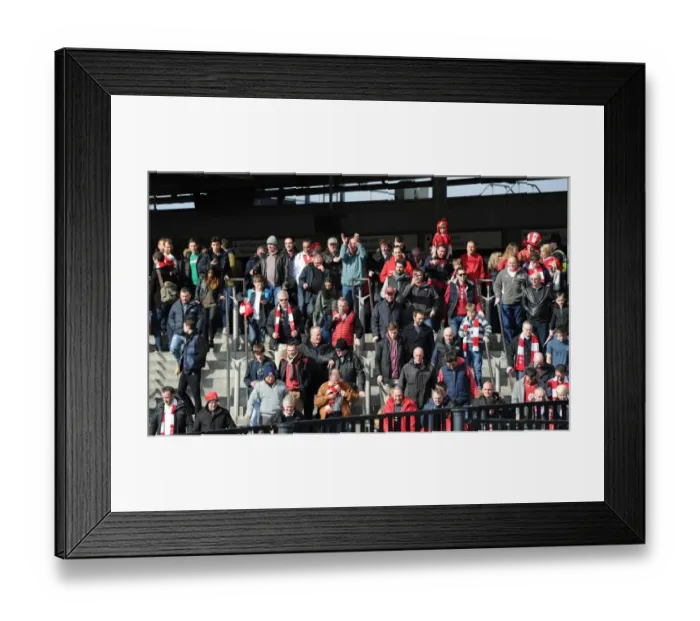 Framed Print : Thousands of Passionate Bristol City Fans Converge on Wembley Stadium for Johnstone's Paint Final Framed Print : Thousands of Passionate Bristol City Fans Converge on Wembley Stadium for Johnstone's Paint Final