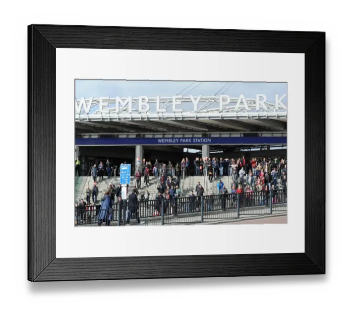 Framed Print : Thousands of Passionate Bristol City Fans Gather at Wembley Stadium for Johnstone's Paint Final Framed Print : Thousands of Passionate Bristol City Fans Gather at Wembley Stadium for Johnstone's Paint Final