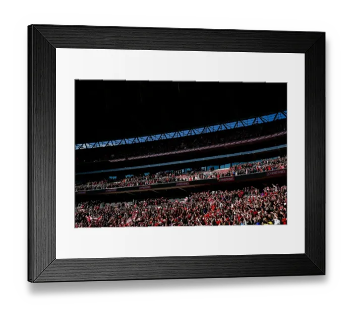 Framed Print : Bristol City FC's Thrilling Wembley Victory: A Sea of Celebrating Fans