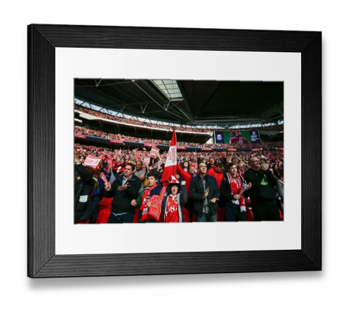 Framed Print : Bristol City FC: Aden Flint's Goal - Johnstones Paint Trophy Final Celebrations vs Walsall (2015) Framed Print : Bristol City FC: Aden Flint's Goal - Johnstones Paint Trophy Final Celebrations vs Walsall (2015)