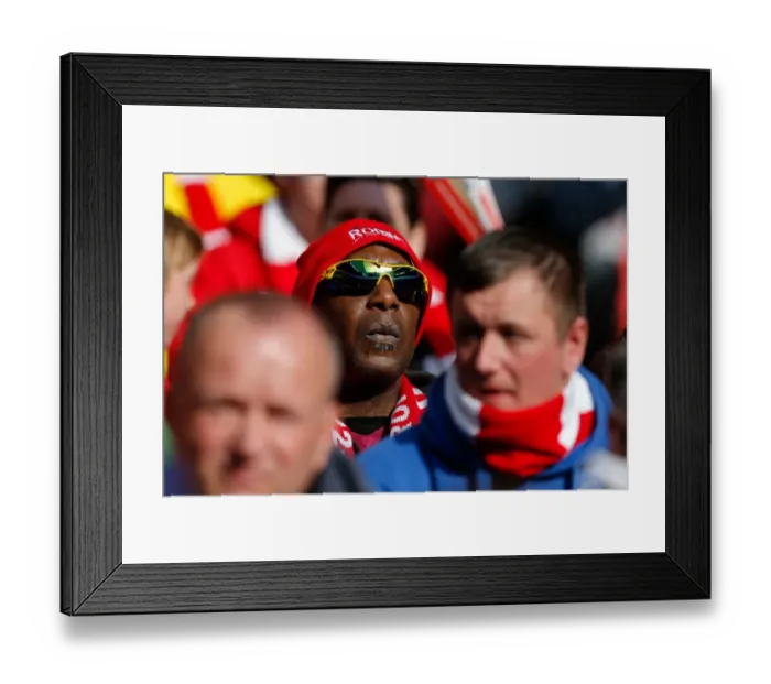Framed Print : Ecstatic Bristol City Fans Celebrate Johnstones Paint Trophy Victory at Wembley Stadium Framed Print : Ecstatic Bristol City Fans Celebrate Johnstones Paint Trophy Victory at Wembley Stadium