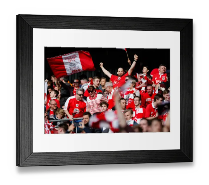 Framed Print : Bristol City Celebrates Aden Flint's Goal in Johnstones Paint Trophy Final against Walsall Framed Print : Bristol City Celebrates Aden Flint's Goal in Johnstones Paint Trophy Final against Walsall