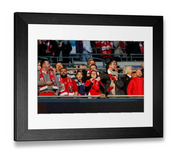 Framed Print : Bristol City Celebrate 2-0 Win Over Walsall in Johnstones Paint Trophy Final at Wembley Stadium Framed Print : Bristol City Celebrate 2-0 Win Over Walsall in Johnstones Paint Trophy Final at Wembley Stadium