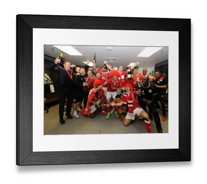 Framed Print : Bristol City Football Club: Celebrating Victory in the Johnstone's Paint Trophy Final at Wembley Stadium Framed Print : Bristol City Football Club: Celebrating Victory in the Johnstone's Paint Trophy Final at Wembley Stadium