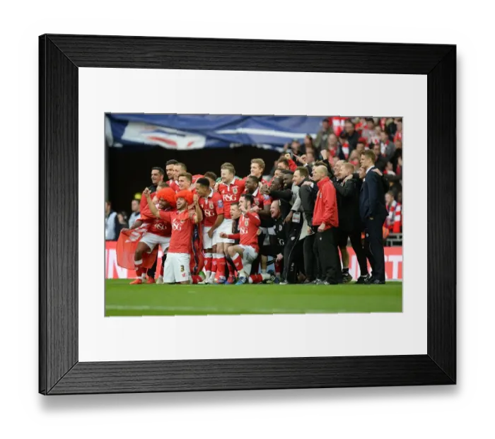 Framed Print : Bristol City's Glory at Wembley: Johnstone's Paint Trophy Victory Framed Print : Bristol City's Glory at Wembley: Johnstone's Paint Trophy Victory