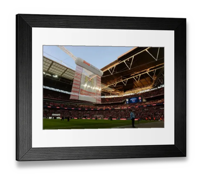 Framed Print : Bristol City vs Walsall: Johnstone's Paint Final at Wembley Stadium Framed Print : Bristol City vs Walsall: Johnstone's Paint Final at Wembley Stadium