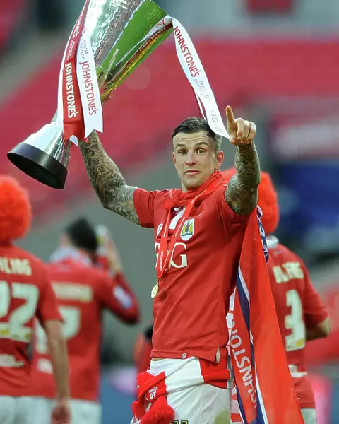 Bristol City Lift the Johnstone Paint Trophy: Aden Flint's Triumphant Moment