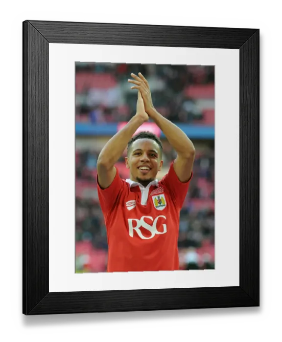 Framed Print : Bristol City Celebrate Johnstone Paint Trophy Victory: Korey Smith Honors Fans Support Framed Print : Bristol City Celebrate Johnstone Paint Trophy Victory: Korey Smith Honors Fans Support
