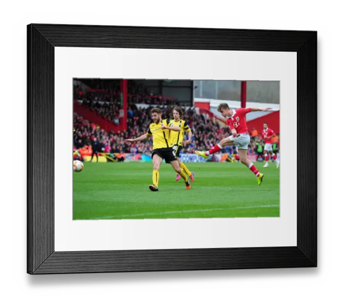 Framed Print : Bristol Flyers vs London Lions: Joe Bryan's Shot for Victory - British Basketball League