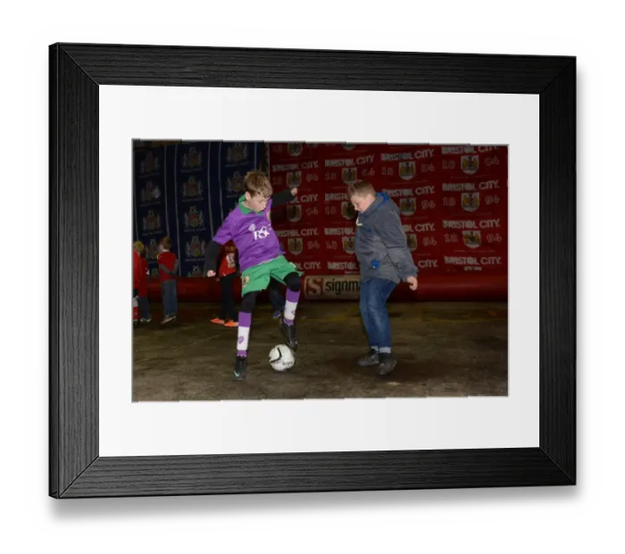 Framed Print : Battling in Sky Bet League One: Bristol City vs Barnsley at Ashton Gate - March 2015