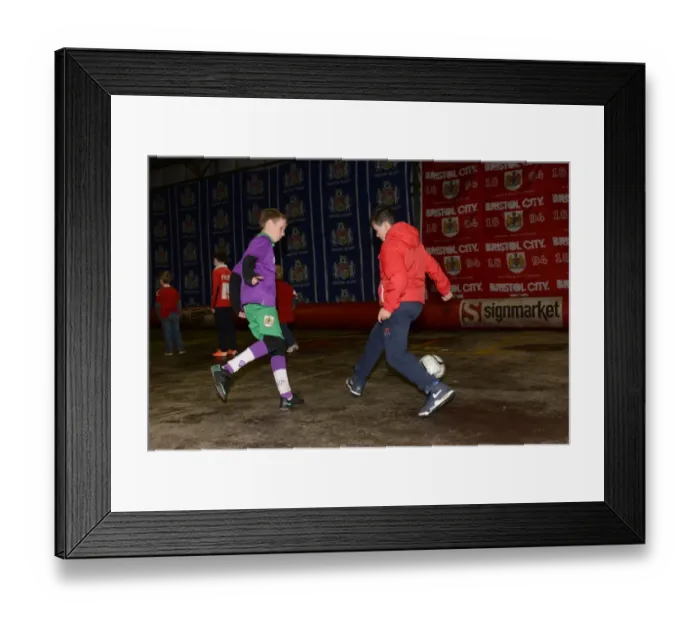Framed Print : Sky Bet League One Showdown: Bristol City vs Barnsley at Ashton Gate - March 2015