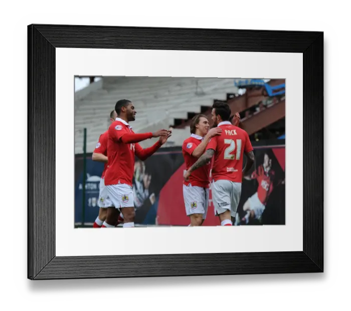 Framed Print : Bristol City: Marlon Pack's Thrilling Goal Celebration vs Barnsley (March 28, 2015) Framed Print : Bristol City: Marlon Pack's Thrilling Goal Celebration vs Barnsley (March 28, 2015)