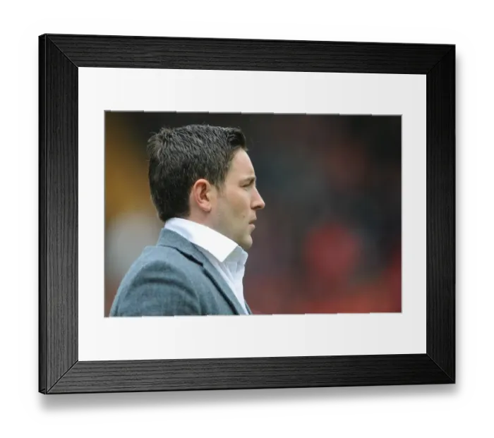 Framed Print : Bristol City vs Barnsley: Lee Johnson in Action, 2015 Framed Print : Bristol City vs Barnsley: Lee Johnson in Action, 2015