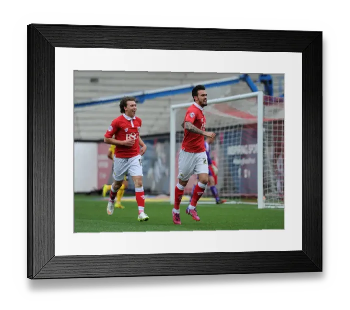 Framed Print : Marlon Pack's Thrilling Goal: Bristol City vs Barnsley, Sky Bet League One, 2015 Framed Print : Marlon Pack's Thrilling Goal: Bristol City vs Barnsley, Sky Bet League One, 2015
