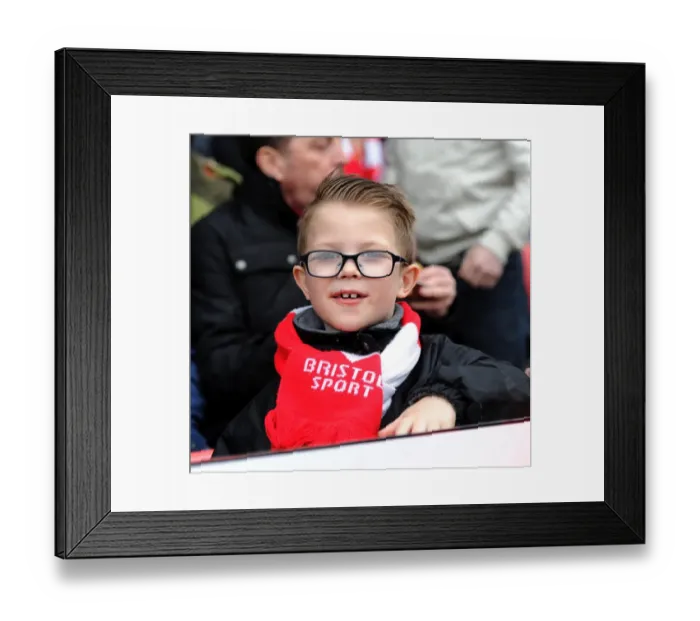 Framed Print : Young Supporter's Excitement at Bristol City vs Barnsley Football Match, Ashton Gate Stadium (March 2015) Framed Print : Young Supporter's Excitement at Bristol City vs Barnsley Football Match, Ashton Gate Stadium (March 2015)
