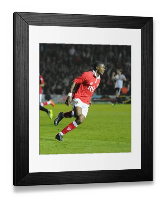 Framed Print : Agard's Thrilling Goal: Bristol City vs. Swindon Town, April 2015 Framed Print : Agard's Thrilling Goal: Bristol City vs. Swindon Town, April 2015