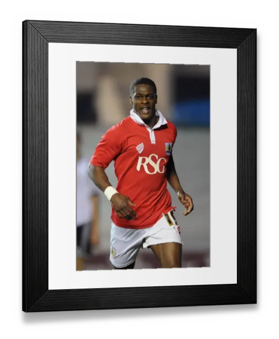 Framed Print : Euphoria Unleashed: Kieran Agard's Thrilling Goal Celebration (April 2015, Bristol City vs. Swindon Town) Framed Print : Euphoria Unleashed: Kieran Agard's Thrilling Goal Celebration (April 2015, Bristol City vs. Swindon Town)