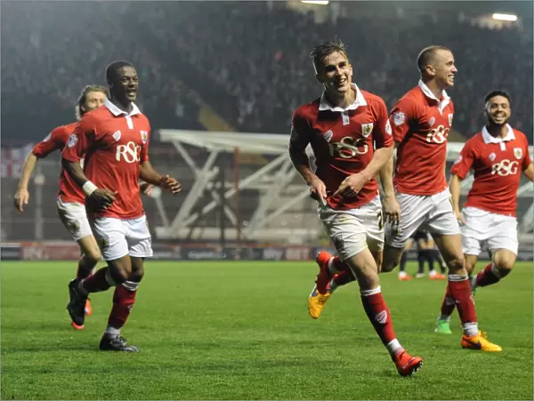 Bristol City's Joe Bryan Scores the Thrilling Winning Goal Against Swindon Town in Sky Bet League One