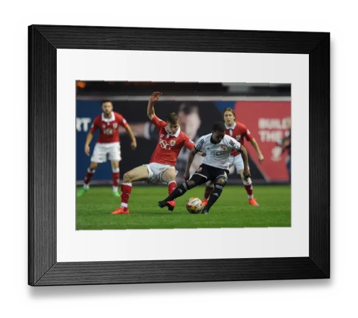 Framed Print : Bristol City vs Swindon Town: Joe Bryan and Nathan Byrne in Heated Battle for the Ball Framed Print : Bristol City vs Swindon Town: Joe Bryan and Nathan Byrne in Heated Battle for the Ball