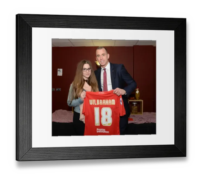 Framed Print : Bristol City Football Club: Man of the Match Presentation vs Swindon Town (07.04.2015) Framed Print : Bristol City Football Club: Man of the Match Presentation vs Swindon Town (07.04.2015)