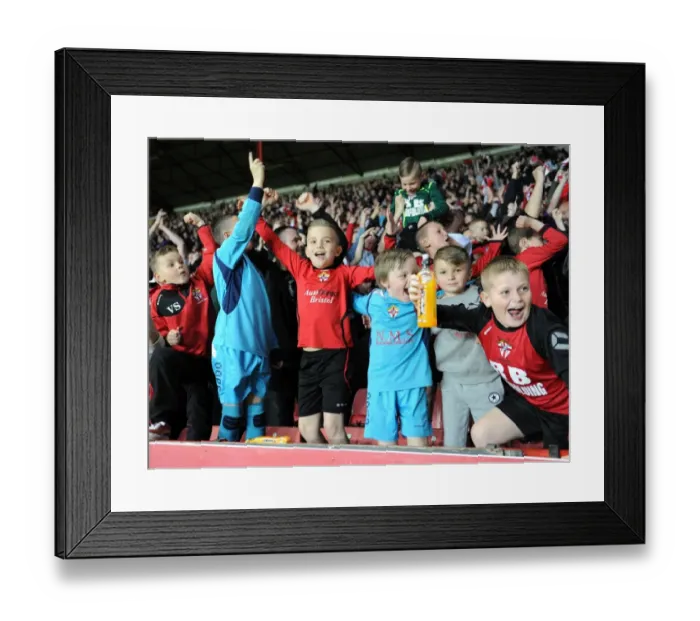 Framed Print : Bristol City Fans Go Wild as Joe Bryan Scores Against Swindon Town in Sky Bet League One (April 2015) Framed Print : Bristol City Fans Go Wild as Joe Bryan Scores Against Swindon Town in Sky Bet League One (April 2015)