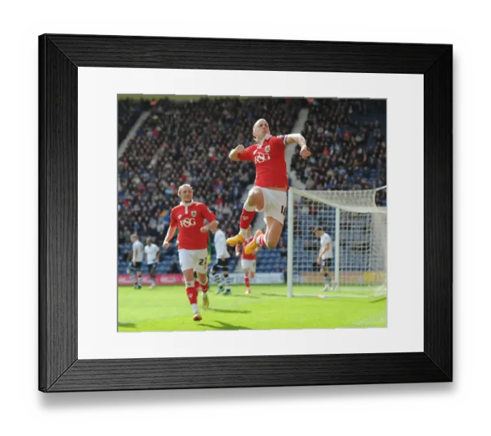 Framed Print : Euphoria Unleashed: Wilbraham's Thrilling Goal Celebration (Sky Bet League One, 11-04-2015) Framed Print : Euphoria Unleashed: Wilbraham's Thrilling Goal Celebration (Sky Bet League One, 11-04-2015)